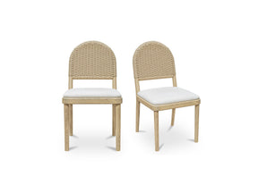 Claire Natural Dining Chair (Set of 2) - Ornate Home