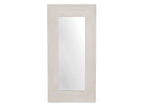 Claire White Floor Mirror - Ornate Home