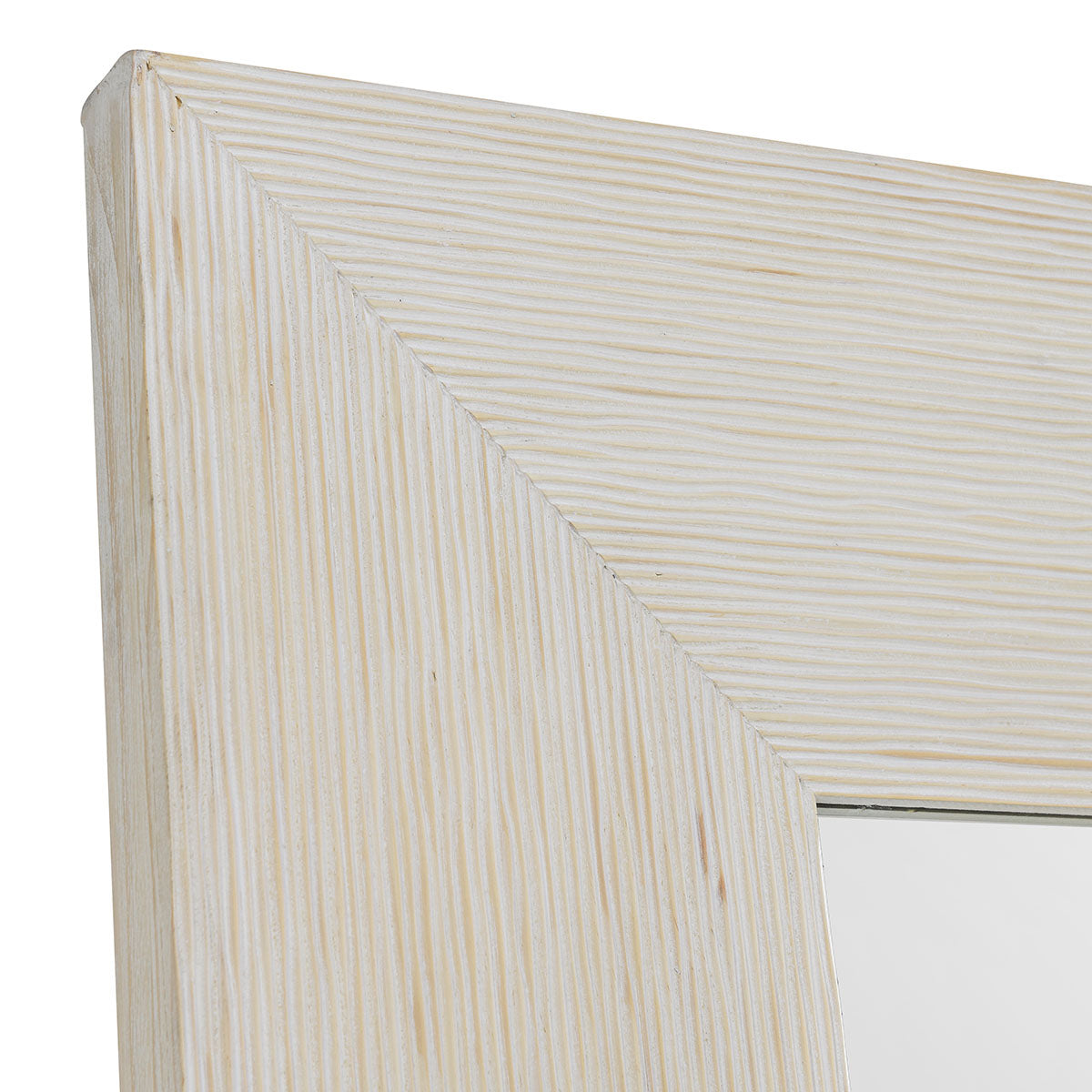 Claire White Floor Mirror - Ornate Home