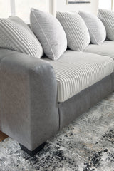 Clairette Court Alloy 2-Piece Sectional with RAF Chaise (Online Special Price) - Ornate Home