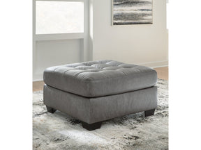 Clairette Court Alloy Oversized Accent Ottoman (Online Special Price) - Ornate Home
