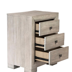 Clancy Light Gray Nightstand - Ornate Home