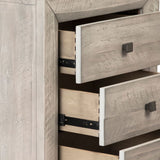 Clancy Light Gray Nightstand - Ornate Home