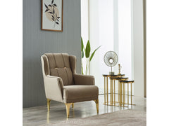 Clara Beige Chair - Ornate Home