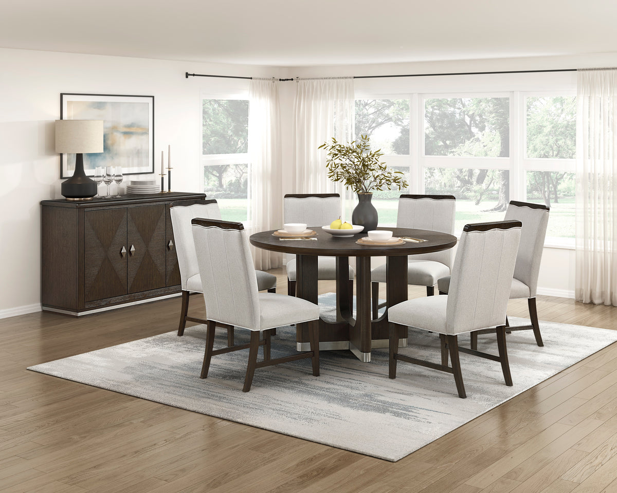 Clara Brown Dining Table - Ornate Home