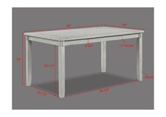 Clara Driftwood Dining Set - Ornate Home