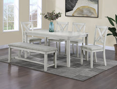 Clara Driftwood Dining Set - Ornate Home