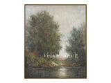 Clara Green Canvas - Ornate Home