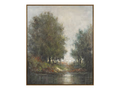 Clara Green Canvas - Ornate Home