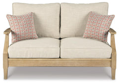 Clare View Beige Outdoor Sofa, Loveseat and 2 Lounge Chairs - Ornate Home