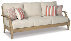 Clare View Beige Outdoor Sofa, Loveseat and 2 Lounge Chairs - Ornate Home