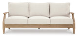 Clare View II Beige Sofa w/ Cushion - Ornate Home
