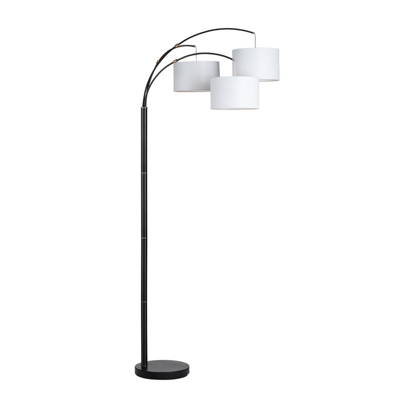 Claremont Black Floor Lamp - Ornate Home