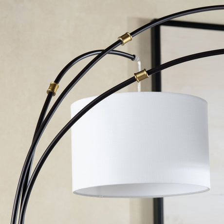 Claremont Black Floor Lamp - Ornate Home