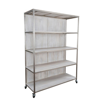 Claremont Gray Rack Silver Rack - Ornate Home