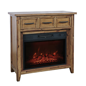 Claremont Light Brown 32 Fireplace - Ornate Home