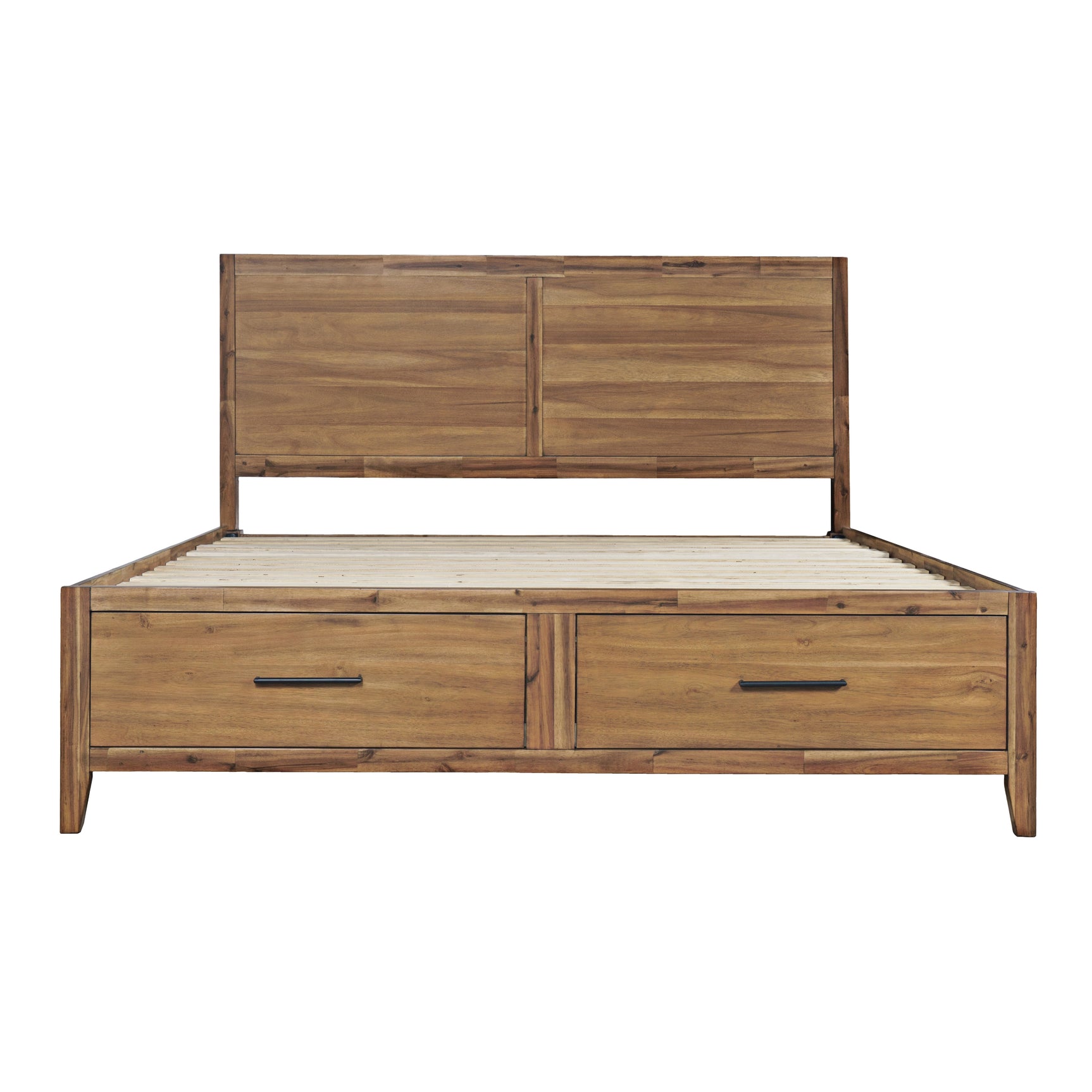 Claremont Light Brown 3-Piece Queen Storage Bedroom Set - Ornate Home