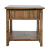 Claremont Light Brown End Table - Ornate Home