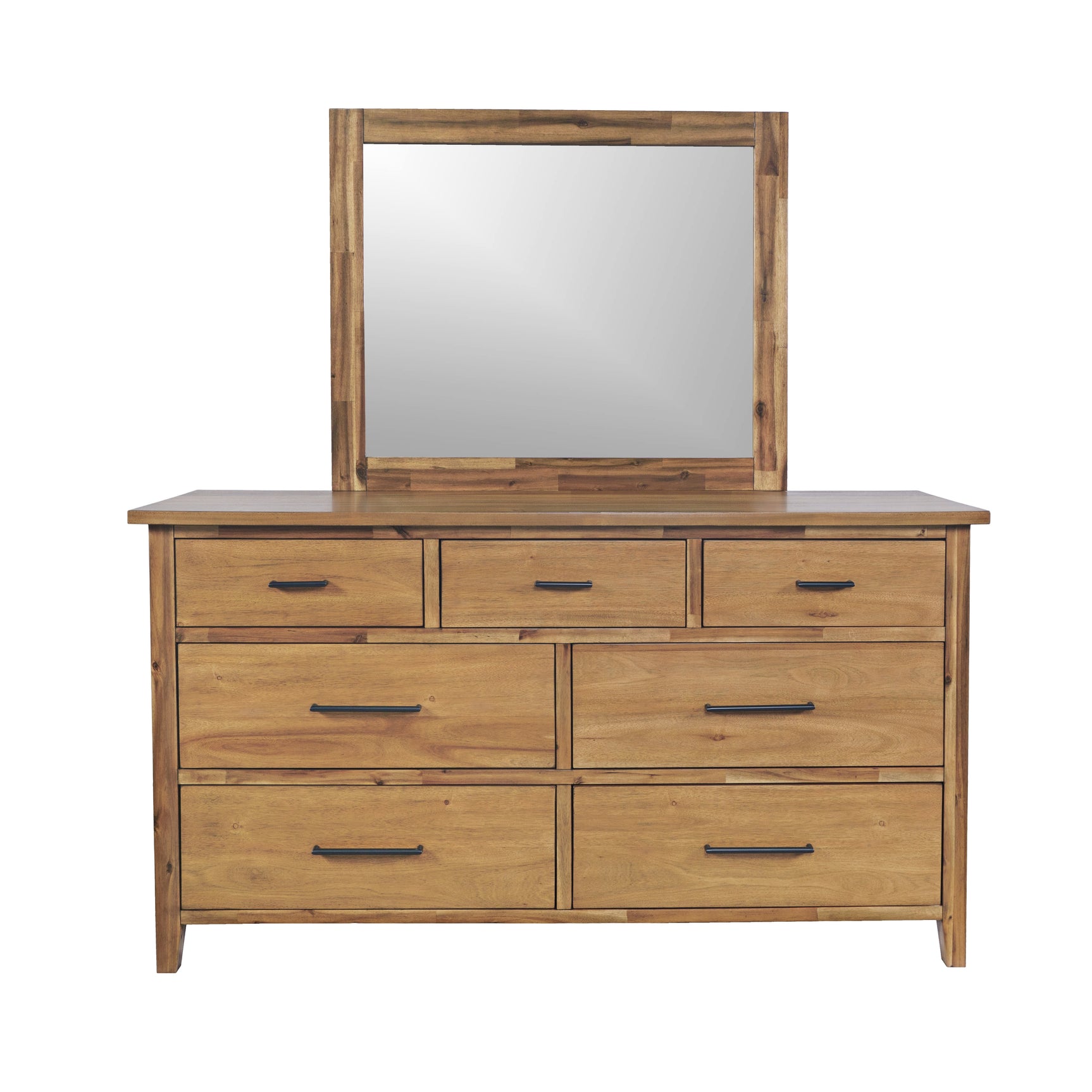 Claremont Light Brown Mirror - Ornate Home