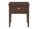 Claremore Brown End Table - Ornate Home