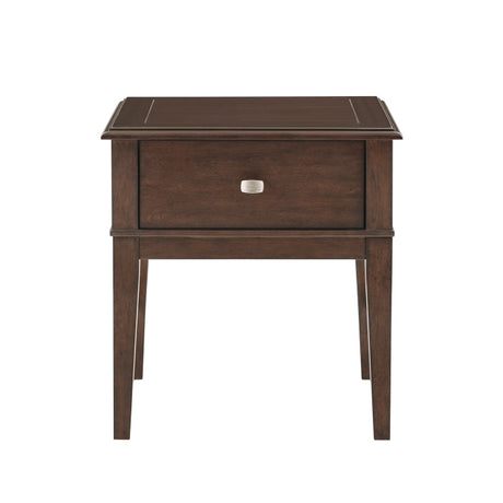 Claremore Brown End Table - Ornate Home