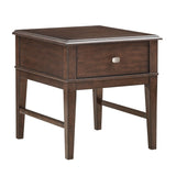 Claremore Brown End Table - Ornate Home
