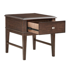Claremore Brown End Table - Ornate Home