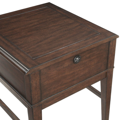 Claremore Brown End Table - Ornate Home