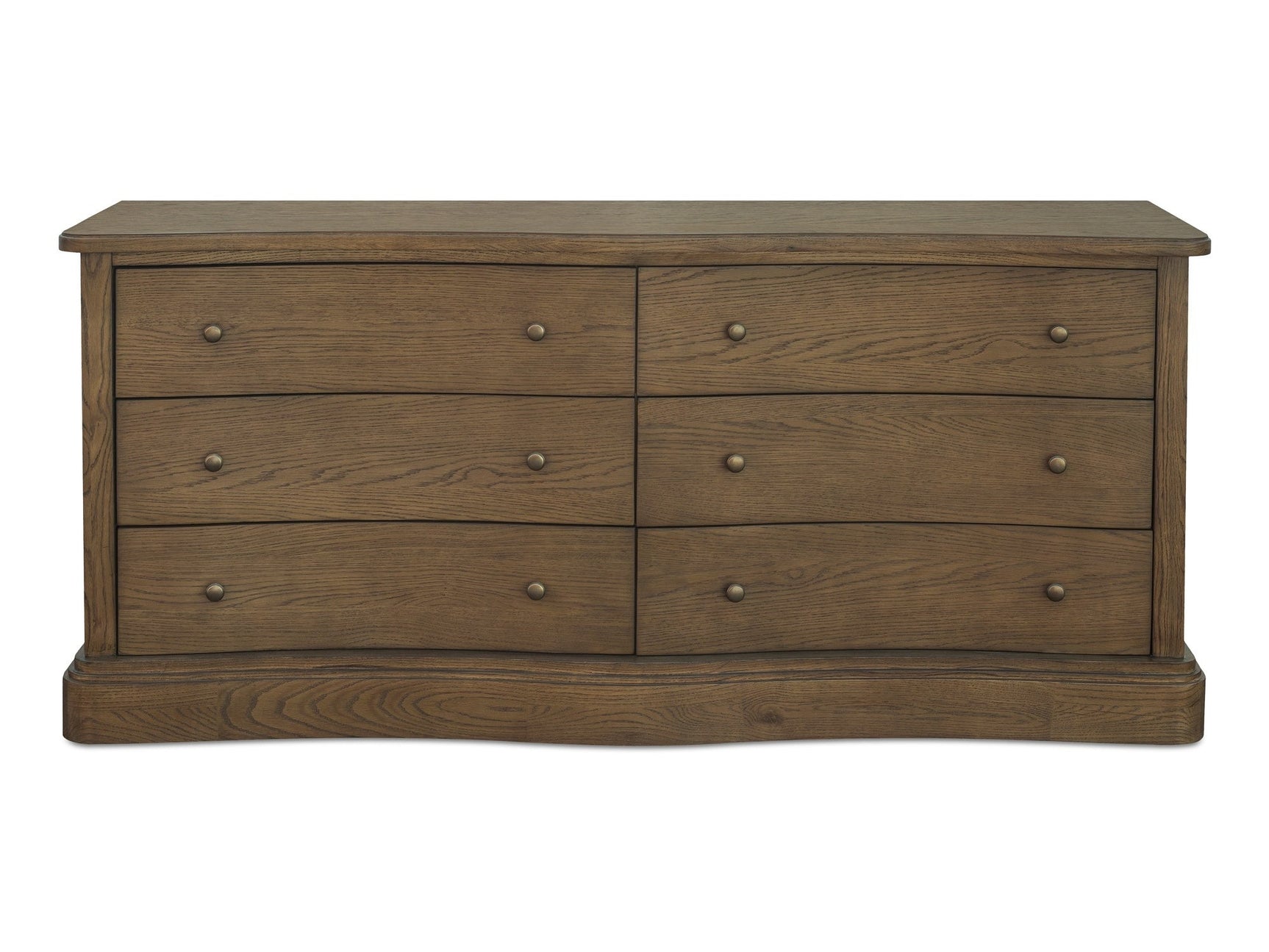 Clarence Warm Brown 6 Drawer Dresser - Ornate Home