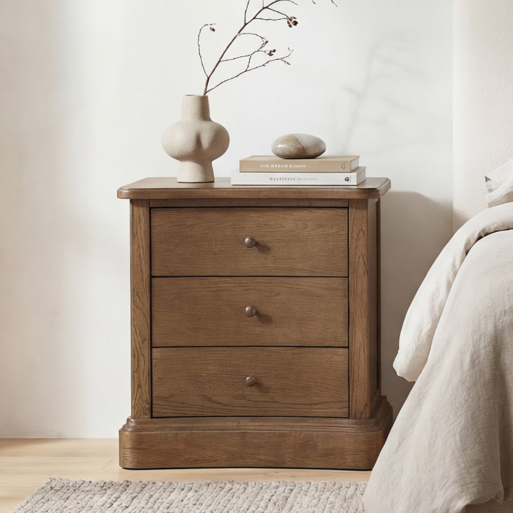 Clarence Warm Brown Nightstand - Ornate Home