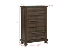 Claribelle Brown Chest - Ornate Home