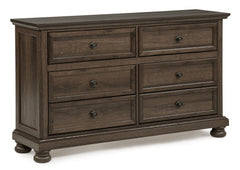 Claribelle Brown Dresser and Mirror - Ornate Home