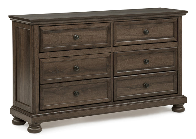 Claribelle Brown Dresser and Mirror - Ornate Home