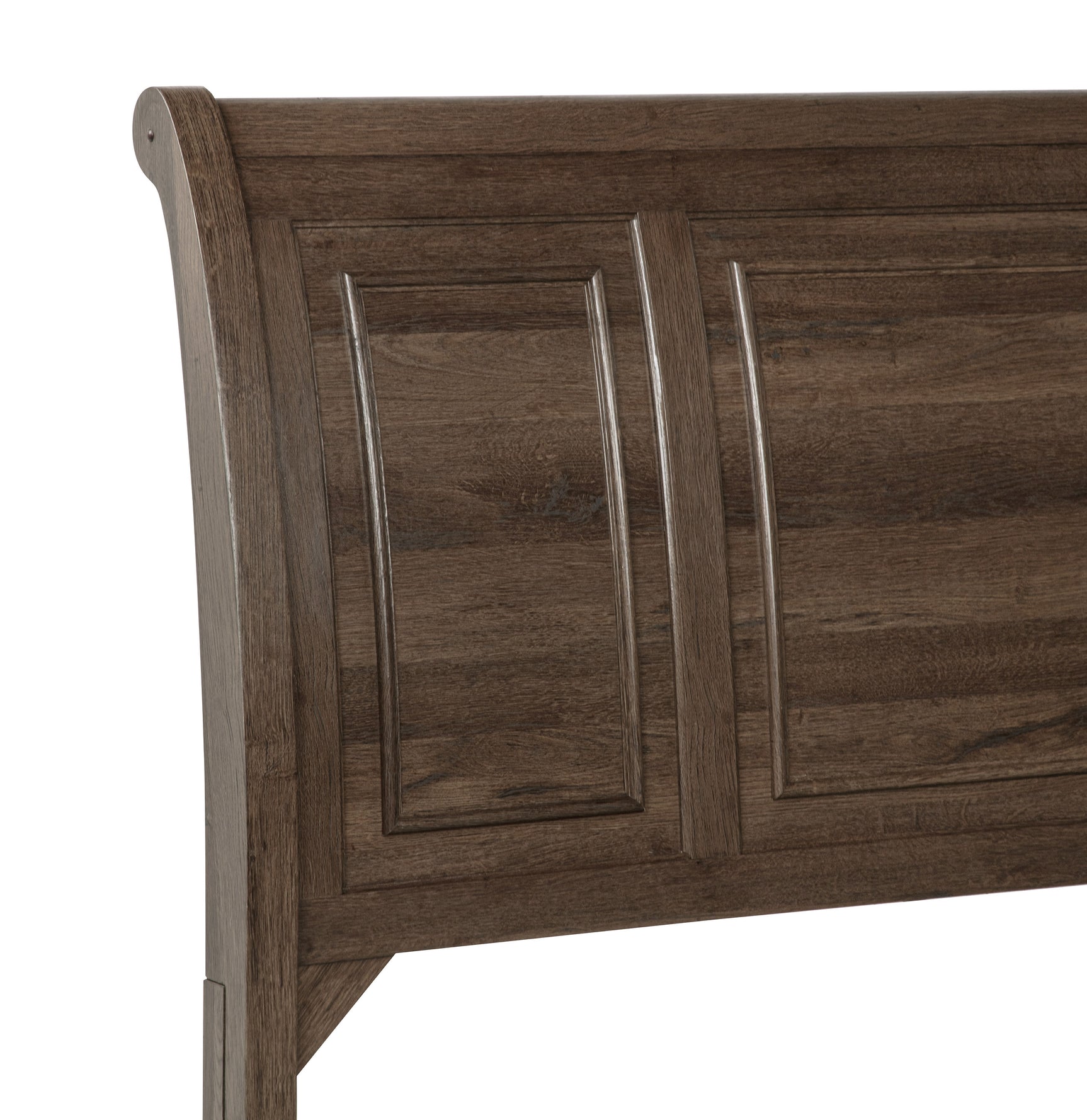 Claribelle Brown Queen Storage Sleigh Bed - Ornate Home
