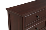 Claribelle Dark Walnut Chest - Ornate Home