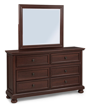 Claribelle Dark Walnut Dresser - Ornate Home
