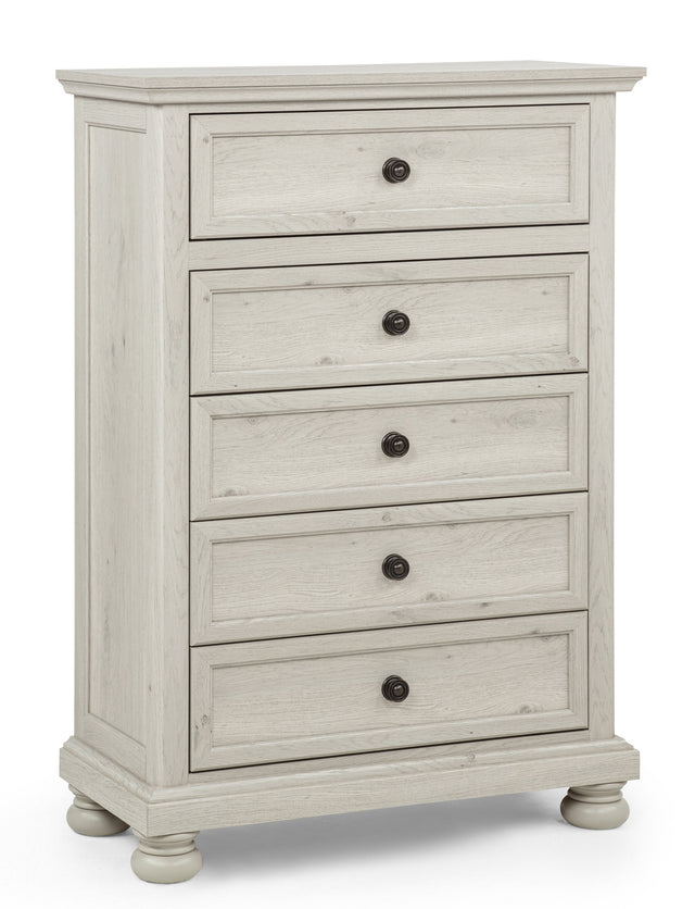 Claribelle White Sleigh Bedroom Set - Ornate Home
