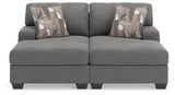 Clarington Greystone 2-Piece Super Chaise - Ornate Home