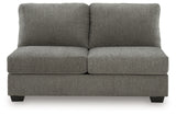 Clarington Greystone 3-Piece Sectional and Oversized Ottoman (Online Special Price) - Ornate Home