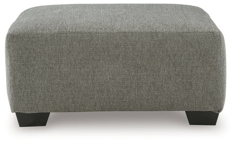 Clarington Greystone 3-Piece Sectional and Oversized Ottoman - Ornate Home