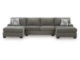 Clarington Greystone 3-Piece Sleeper Sectional with Double Chaise (Online Special Price) - Ornate Home