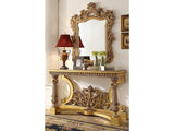 Clarissa Bright Gold Console Table  / HD-8016 - Ornate Home