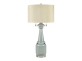 Clarissa Clear/Grey Table Lamp (Set of 2) - Ornate Home