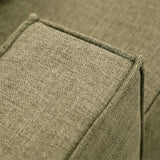 Clarisse Olive Green Left Side Chaise Sectional - Ornate Home