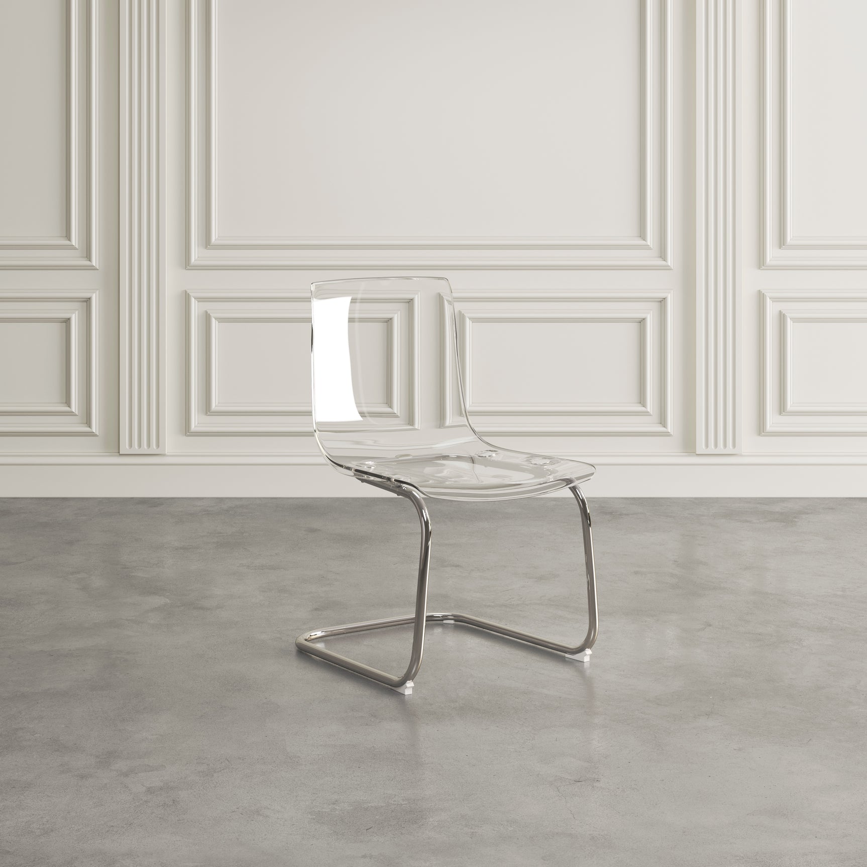 Clarity Transparent Dining Chair (Set of 2) - Ornate Home