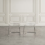 Clarity Transparent Dining Chair (Set of 2) - Ornate Home