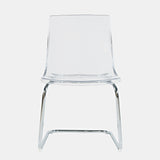 Clarity Transparent Dining Chair (Set of 2) - Ornate Home