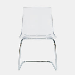 Clarity Transparent Dining Chair (Set of 2) - Ornate Home