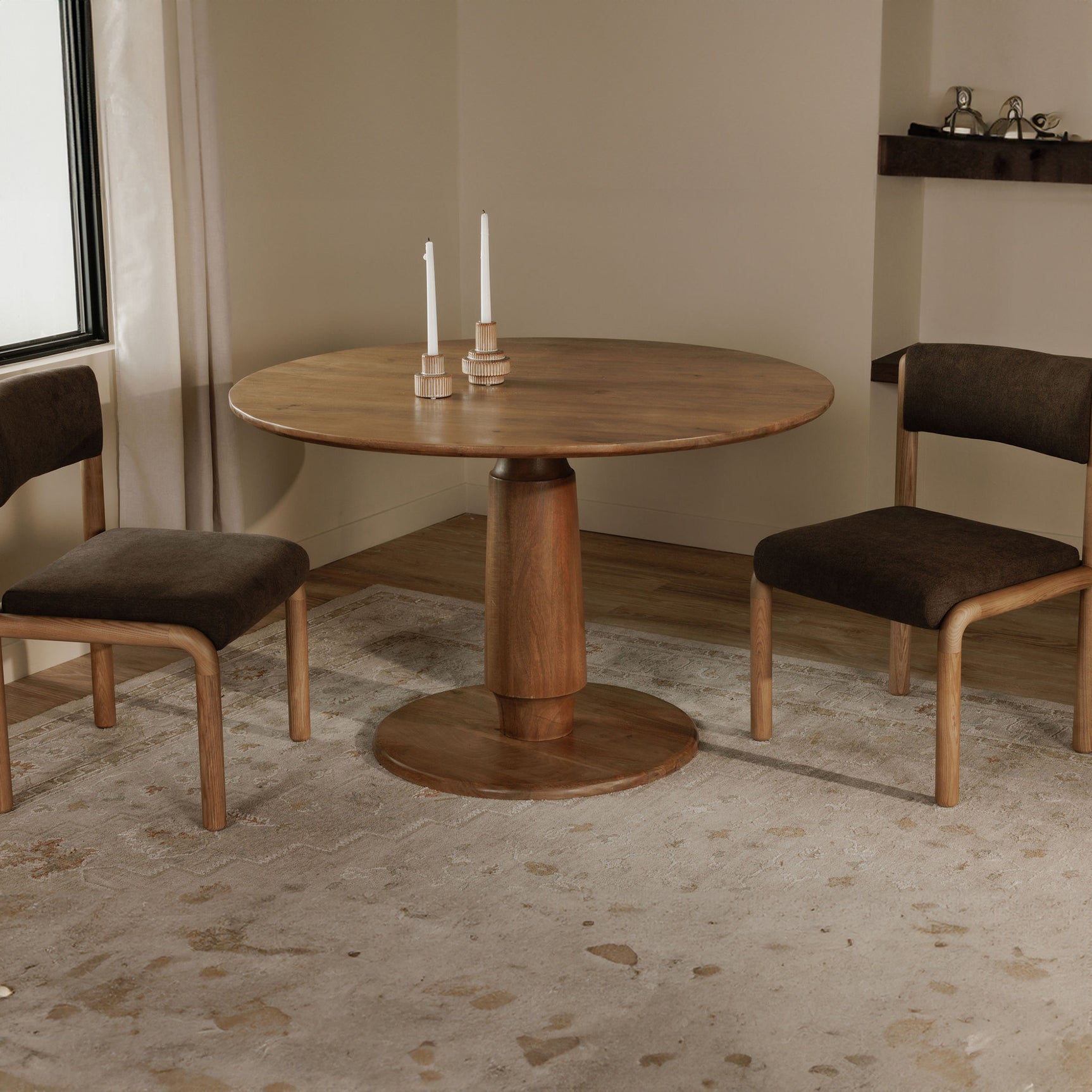 Clark Brown Dining Table - Ornate Home