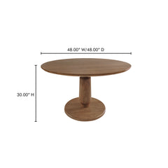 Clark Brown Dining Table - Ornate Home